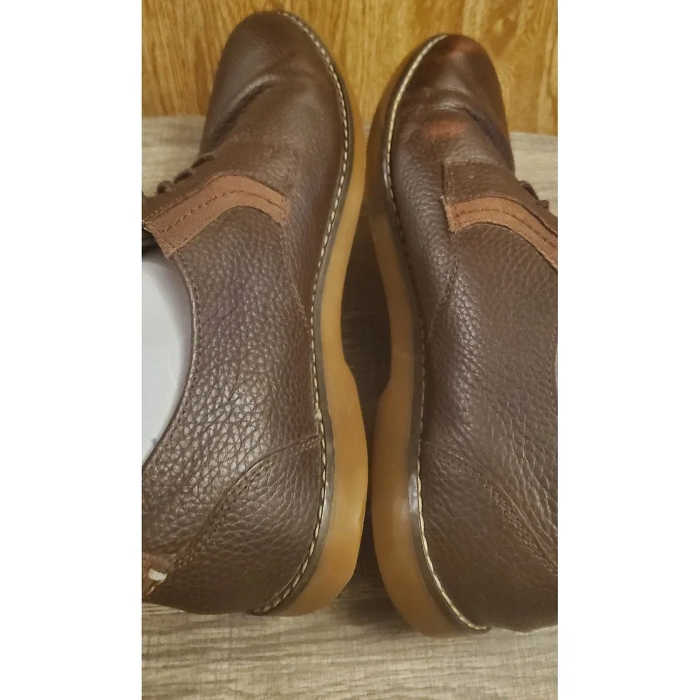 Sperry Newman Oxford Dress Shoes Tumbled Brown Mens Size‎ 11